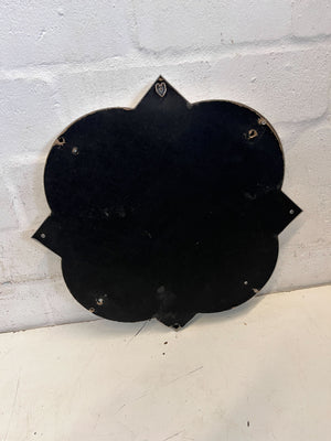 Chic White Decorative Mirror with Unique Shape β Minor Wear