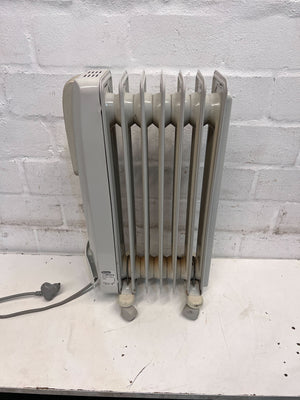 Delonghi Oil Filled Radiator Heater - Grey, 1500W - PRICE DROP