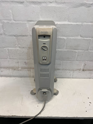 Delonghi Oil Filled Radiator Heater - Grey, 1500W - PRICE DROP