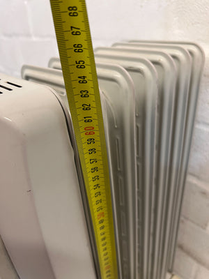 Delonghi Oil Filled Radiator Heater - Grey, 1500W - PRICE DROP