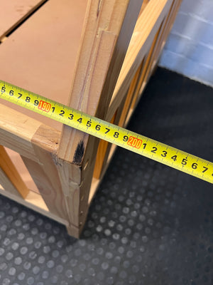 Charming Wooden Teepee Toddler Bed with Storage Drawer - REDUCED