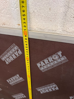 Versatile White Melamine Tabletop - Minor Edge Damage