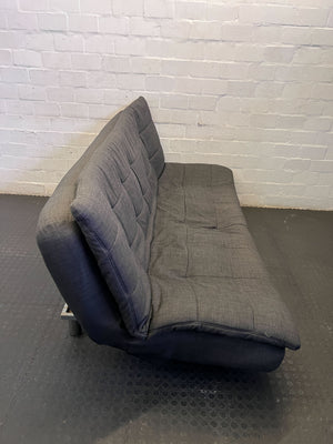 Sleeper couch -Versatile Grey Futon Sofa Bed - Some visible damages