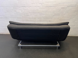 Sleeper couch -Versatile Grey Futon Sofa Bed - Some visible damages