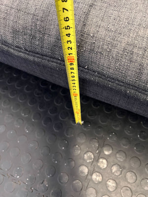 Sleeper couch -Versatile Grey Futon Sofa Bed - Some visible damages