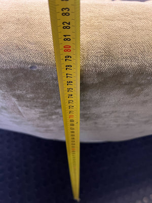 Retro U-Shaped Plush Sectional Sofa - Sage Green - Fair used