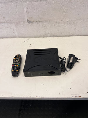 Black DStv Decoder with Remote Control - Minor Scratches