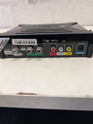 Black DStv Decoder with Remote Control - Minor Scratches