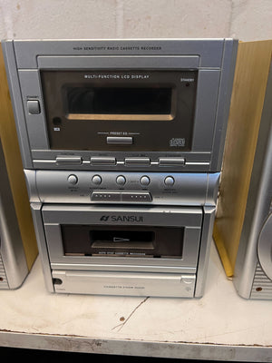 Classic Sansui Stereo System with Speakers β Minor Cosmetic Wear - 2ndhandwarehouse.com