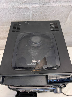 π΅ Aiwa NSX-V700 Dual CD & Cassette Stereo System - Well Loved - 2ndhandwarehouse.com