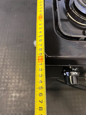 Defy Black 4-Burner Gas Stove with Oven - Freestanding Cooker