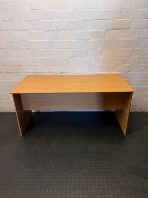 Versatile Light Wood Desk with Storage Drawer - 2ndhandwarehouse.com
