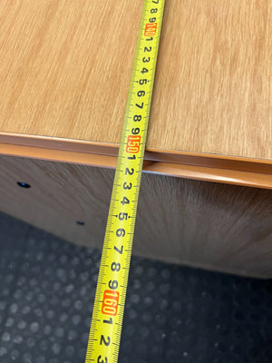 Versatile Light Wood Desk with 2 Storage Drawers - 2ndhandwarehouse.com