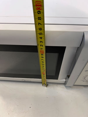 Compact Midea Microwave Oven - White, Functional with Minor Scuffs - REDUCED