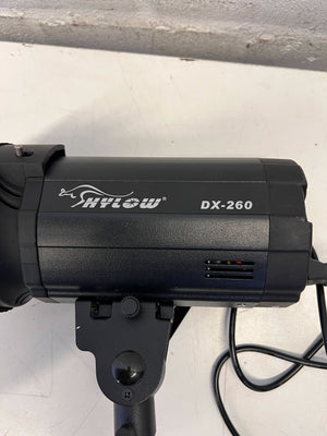 Professional Black LED Stage Light - DX-260 Model, Minor Cosmetic Wear