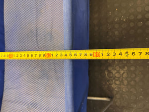 Foldable Blue Canvas Camping Cot – Lightweight & Durable Outdoor Bed