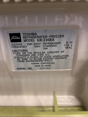 Retro Cream Top-Freezer Refrigerator