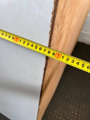 Versatile Cherry Wood Sliding Door Storage Cabinet