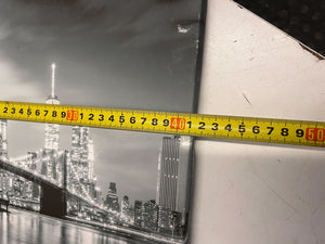 Black and White Cityscape Wall Art Print 40 x 30cm