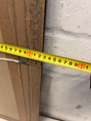 Framed Artistic Print of Figure in Casual Wear, Minor Scratches - 2ndhandwarehouse.com