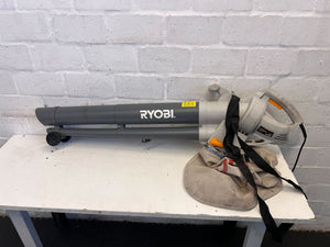RYOBI Electric Leaf Blower β Grey, Compact Design with Minor Wear - 2ndhandwarehouse.com