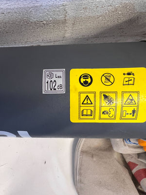 RYOBI Electric Leaf Blower β Grey, Compact Design with Minor Wear - 2ndhandwarehouse.com