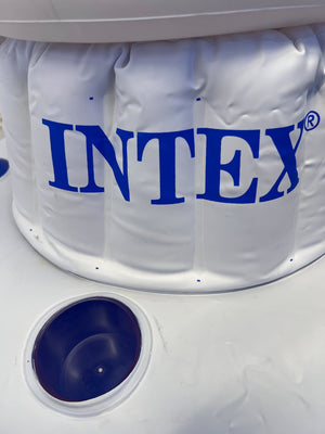 Inflatable Bar Float in White and Blue by INTEX