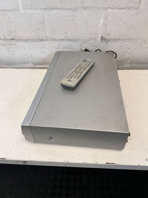 LG Silver DVD Player with Remote, Minor Scratches