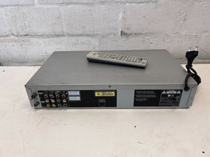 LG Silver DVD Player with Remote, Minor Scratches