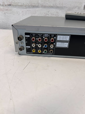 LG Silver DVD Player with Remote, Minor Scratches