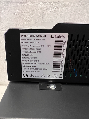 Lalela 1KVA (600W) Lithium Trolley UPS - 1024Wh LiFePO4 - Like New - 2ndhandwarehouse.com