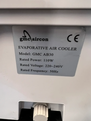 Large GMC Industrial Evaporative Air Cooler - Portable - 2ndhandwarehouse.com
