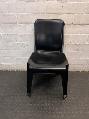 Makro Black Plastic Event Chair — Good Working Order