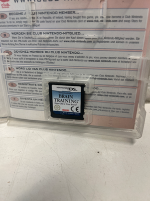 Maths Training Nintendo DS (Case & Manual) - Includes Brain Training Cartridge - 2ndhandwarehouse.com