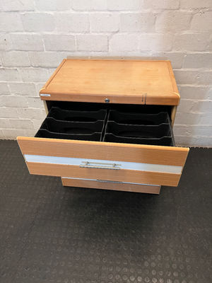 Medium 3-Drawer Organiser with Textured Finish - 2ndhandwarehouse.com