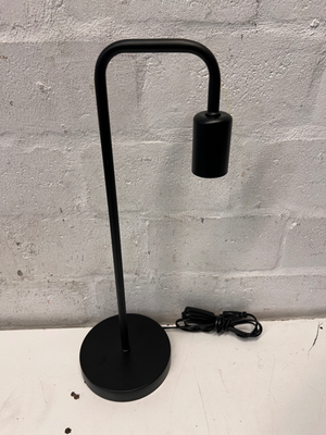 Minimalist Industrial Black Table Lamp — New Condition
