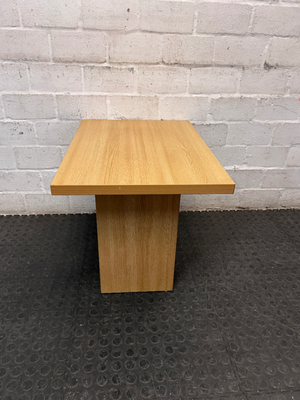 Minimalist Wood-Look Coffee Table — Good Working Order