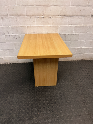 Minimalist Wood-Look Coffee Table — Good Working Order
