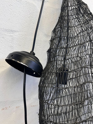 Modern Black Woven Wire Pendant Light Shade