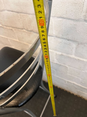 Modern Grey & Black Bar Stool