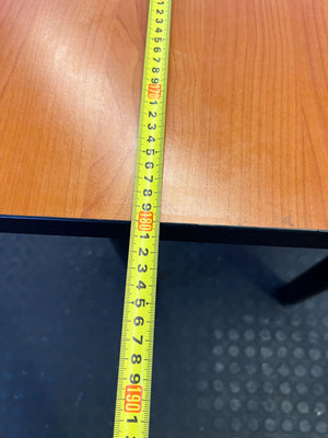 Modern L-Shaped Desk in Oak Finish with Minor Scratches - PRICE DROP