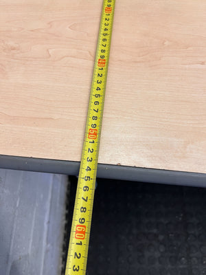 Modern L-Shaped Office Desk with 3-Drawer Pedestal