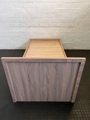 Modern Light Wood Single Bed Frame - Minor Wear - REDUCED