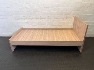 Modern Light Wood Single Bed Frame - Minor Wear - REDUCED