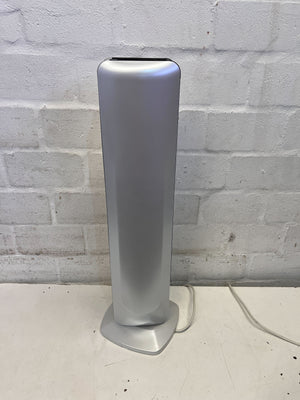 Modern Silver Tower Fan with Remote Control – Minor Scratches