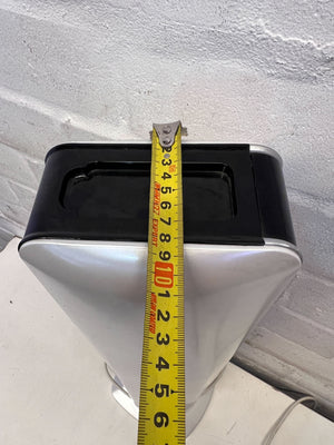 Modern Silver Tower Fan with Remote Control – Minor Scratches