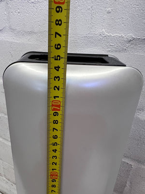 Modern Silver Tower Fan with Remote Control – Minor Scratches