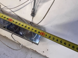 Modern Teardrop Glass Pendant Wall Sconce with Beads