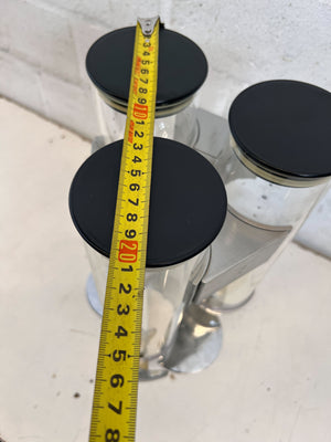 Modern Triple Cereal & Dry Food Dispenser