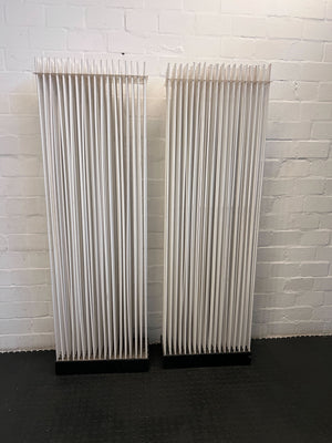 Modern Vertical Slat Room Divider – Minor Wear